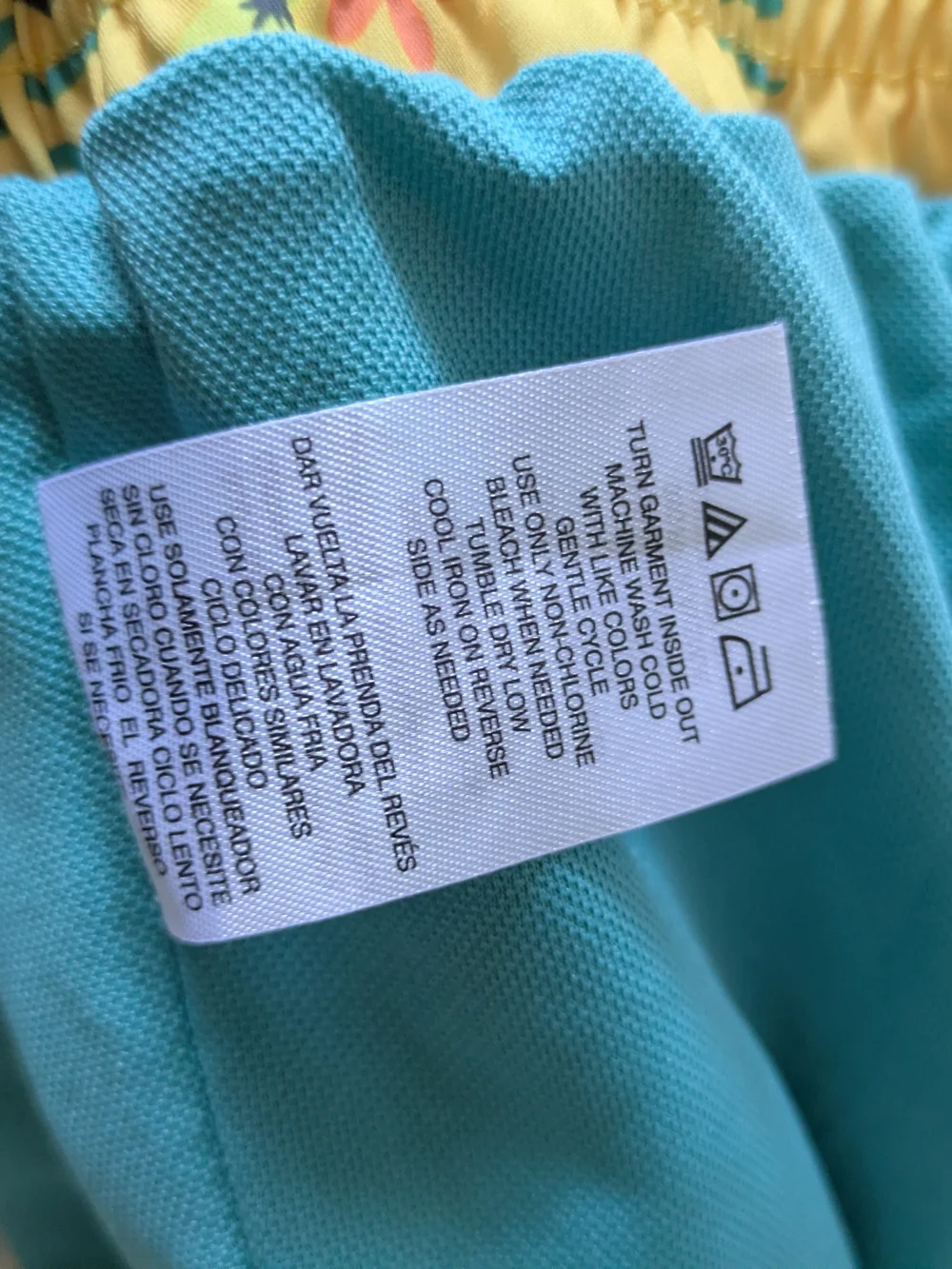 RVCA Teal Holiday Swim Trunks - Teal